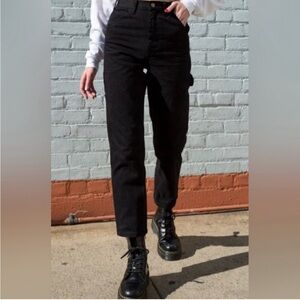John Galt Black Carpenter Pant